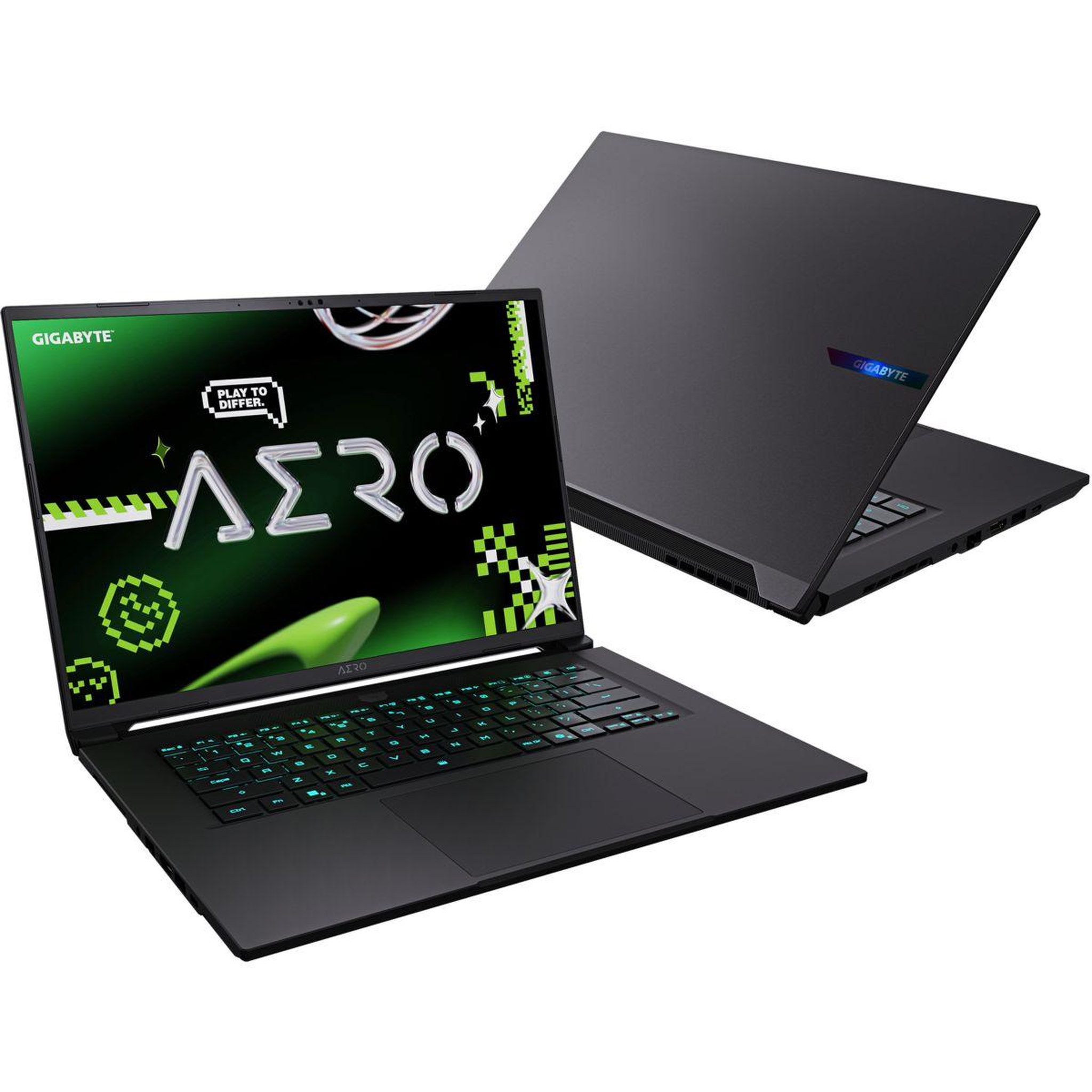 Voir la diapositive 2 : Gigabyte PC Gamer AERO X16 16  WQXGA 165Hz AMD Ryzen AI 7 350 Nvidia GeForce RTX 5070 16 Go RAM DDR5 SSD 1 To