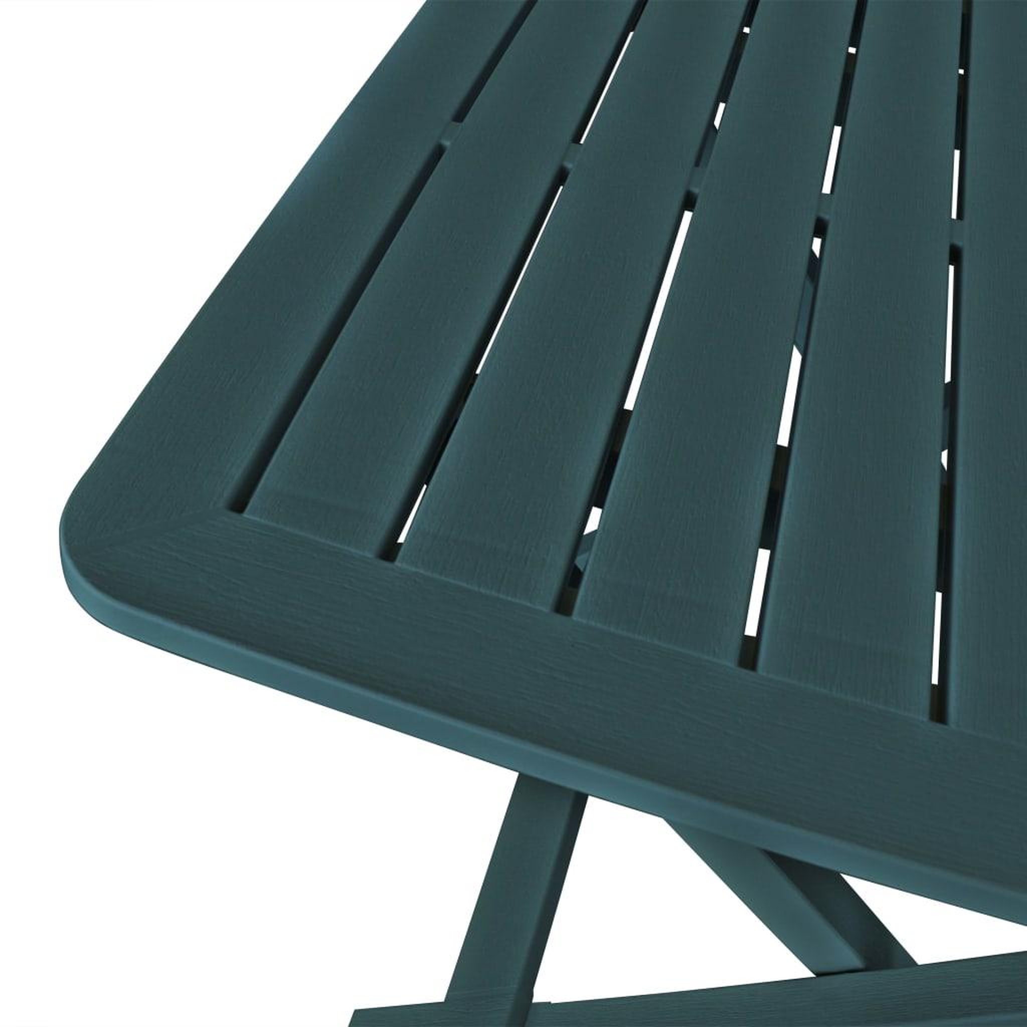 Voir la diapositive 5 : VIDAXL Ensemble de bistro pliable 3 pcs Plastique Vert