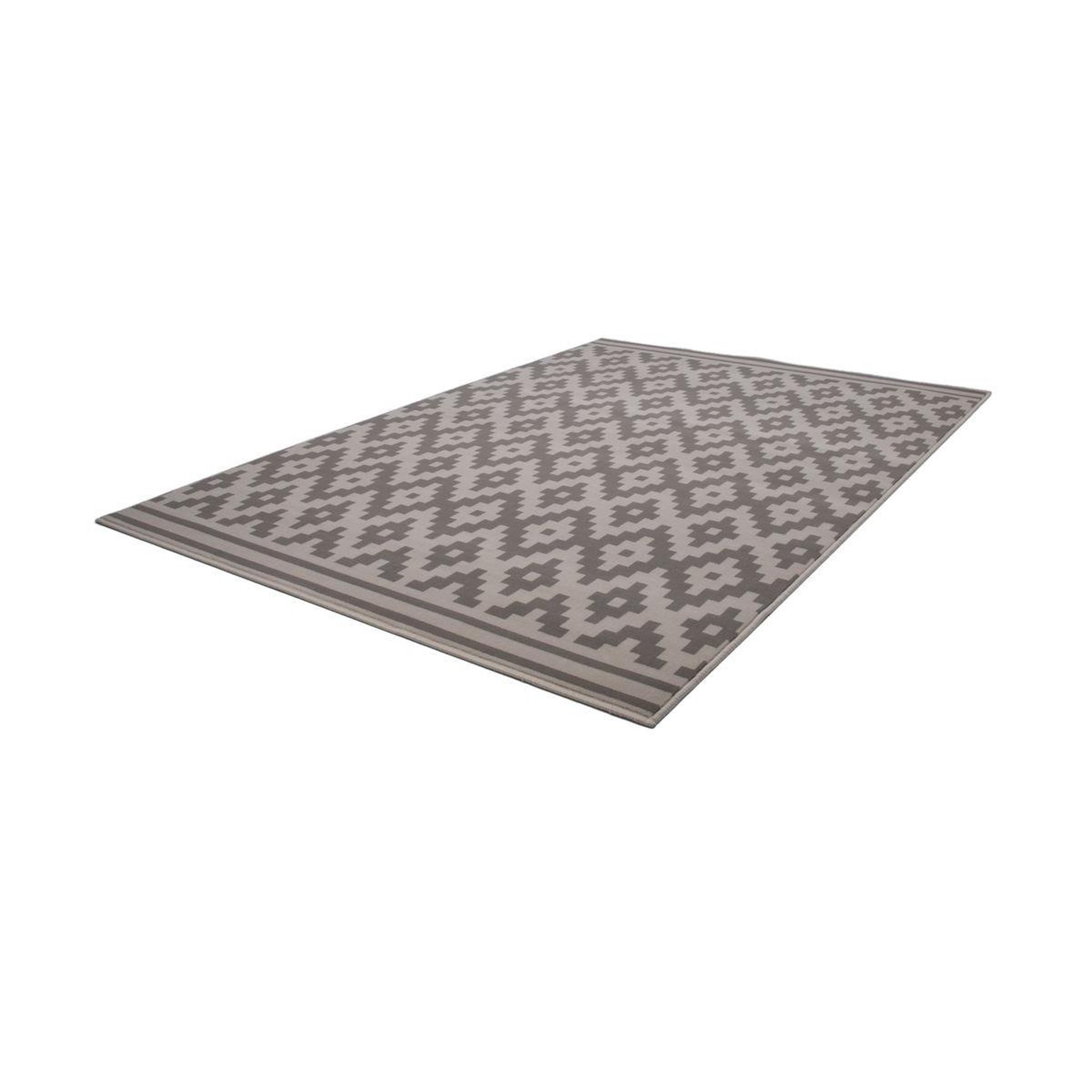 Voir la diapositive 4 : Paris Prix Tapis géométrique à poils courts  now iii  taupe