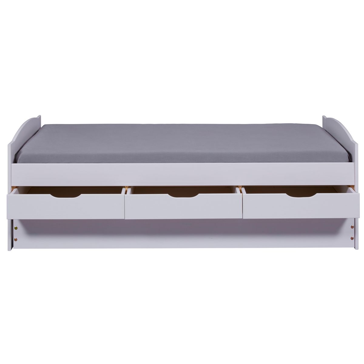 Lit gigogne 2 couchages 90x190 cm + 3 tiroirs ULLI