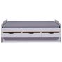 Voir la diapositive 4 : Lit gigogne 2 couchages 90x190 cm + 3 tiroirs ULLI