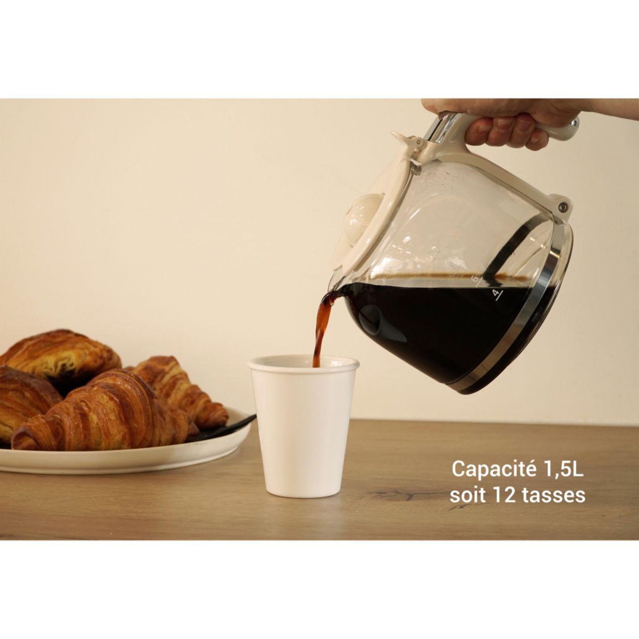 Voir la diapositive 5 : ESSENTIEL B Cafetière filtre cafetière daily ebdcm1