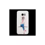 amahousse Coque souple Galaxy S7 Edge motif femme assise
