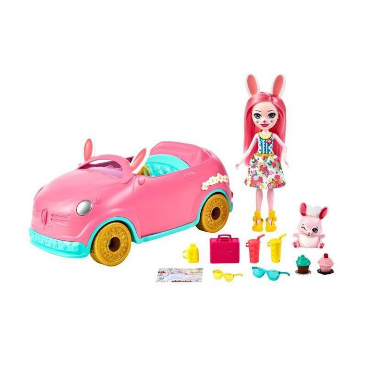 ENCHANTIMALS Enchantimals - Lapin Mobile - Poupee