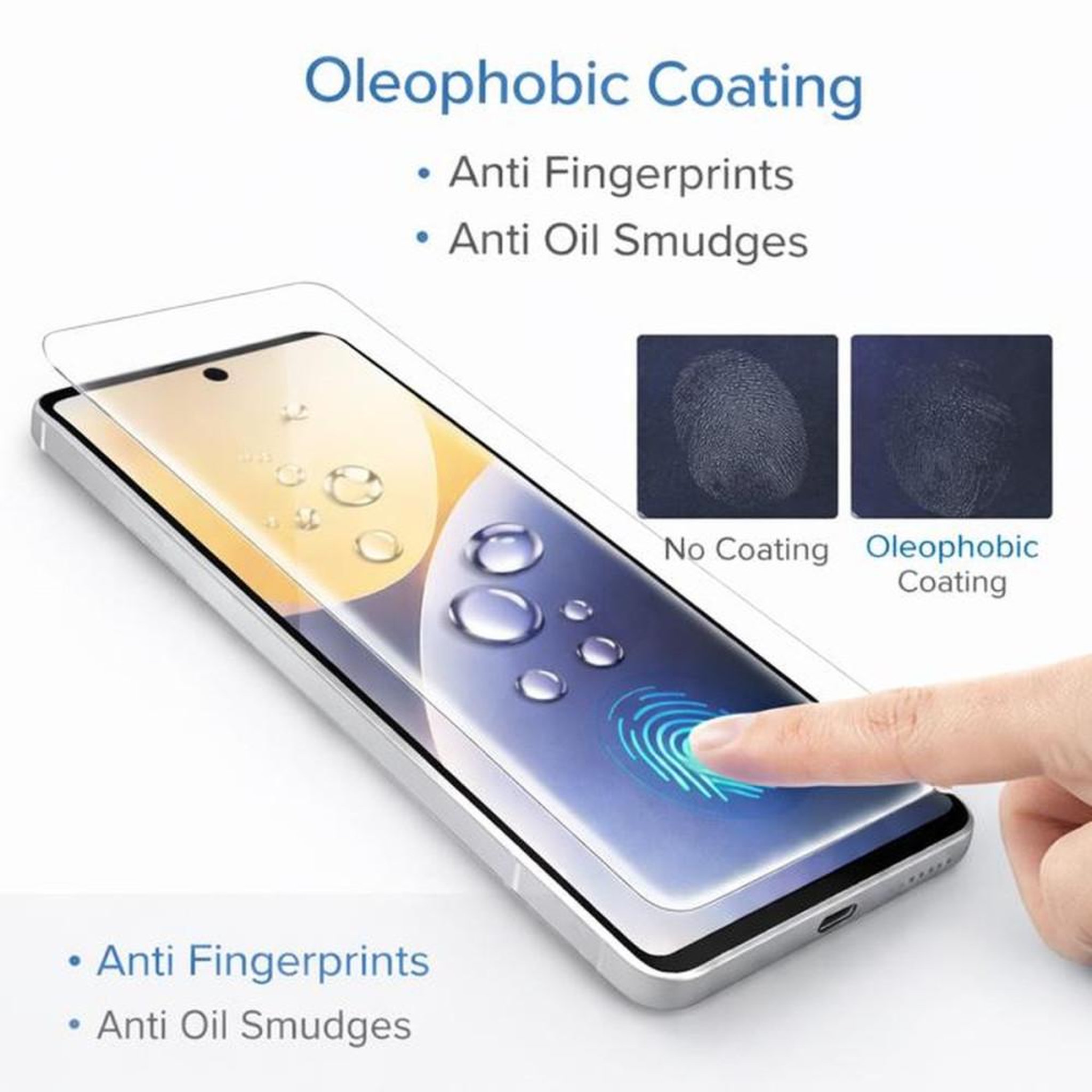 Voir la diapositive 4 : Film de protection en verre trempé pour écran Pixel 7, 9H HD clair, anti-rayures et anti-impacts, revêtement oléophobe, lot de 2