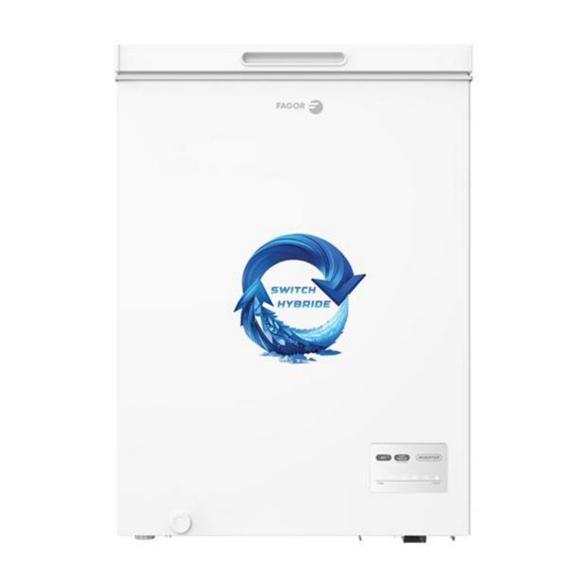 Voir la diapositive 4 : Fagor Congélateur coffre 60cm 146l - fccp153cseb