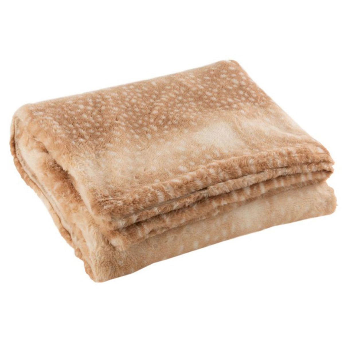 Paris Prix Plaid Déco  Chevreuil  130x175cm Naturel