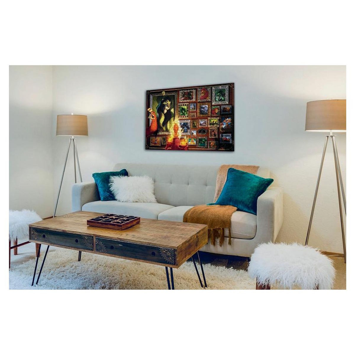 RAVENSBURGER Puzzle 1000 p Scar Disney Villainous