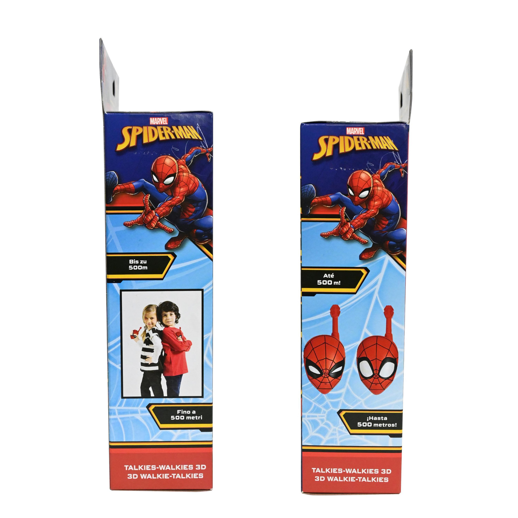 Voir la diapositive 3 : Lexibook Talkies-Walkies Spiderman 3D