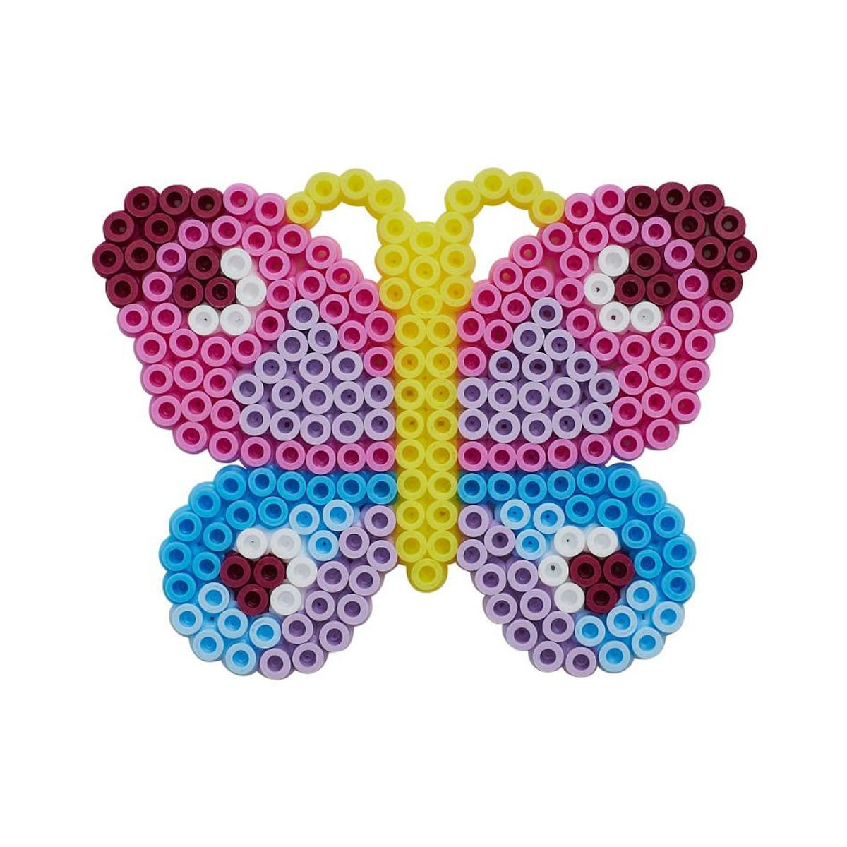 Hama Perles a repasser grand modele plaques Fleur et Papillon