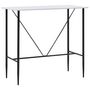Voir la diapositive 2 : VIDAXL Ensemble de bar 5 pcs Tissu Noir