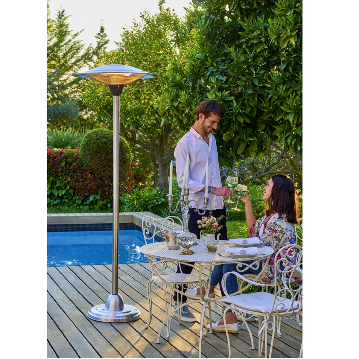 FAVEX Parasol chauffant électrique - BRESCIA