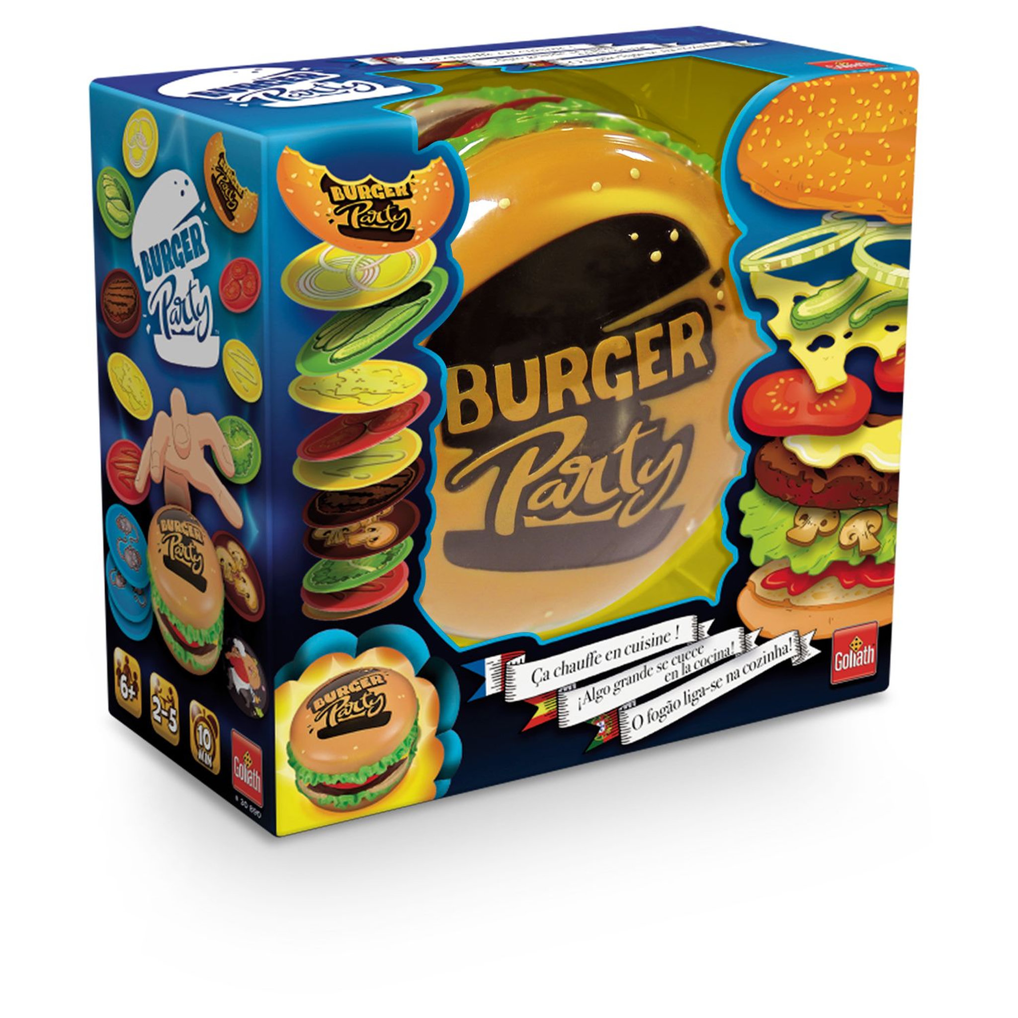 Voir la diapositive 1 : GOLIATH Jeu Burger Party