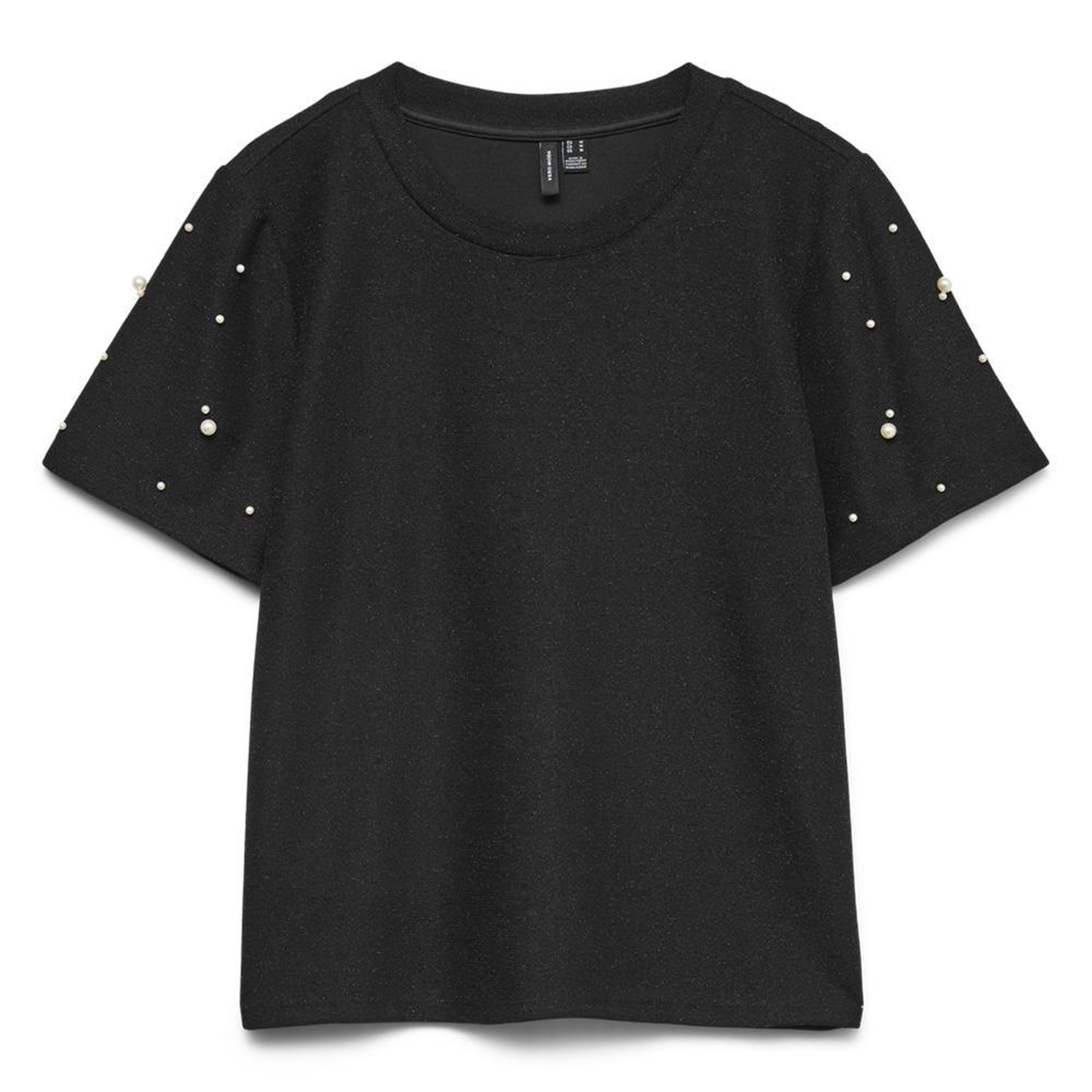 Vero Moda T-Shirt Noir Femme Vero Moda Naya