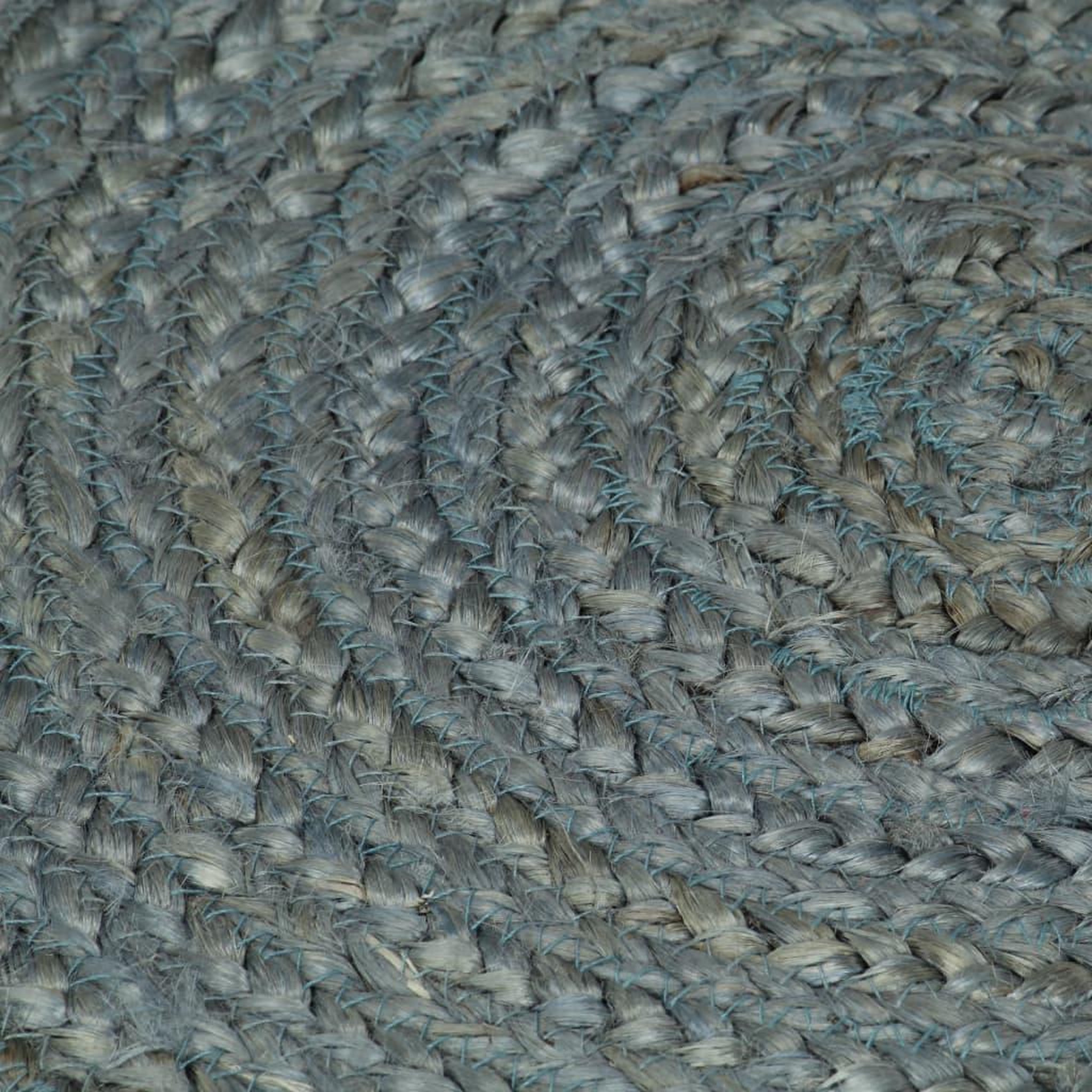 Voir la diapositive 4 : VIDAXL Tapis fait a la main Jute Rond 240 cm Vert olive