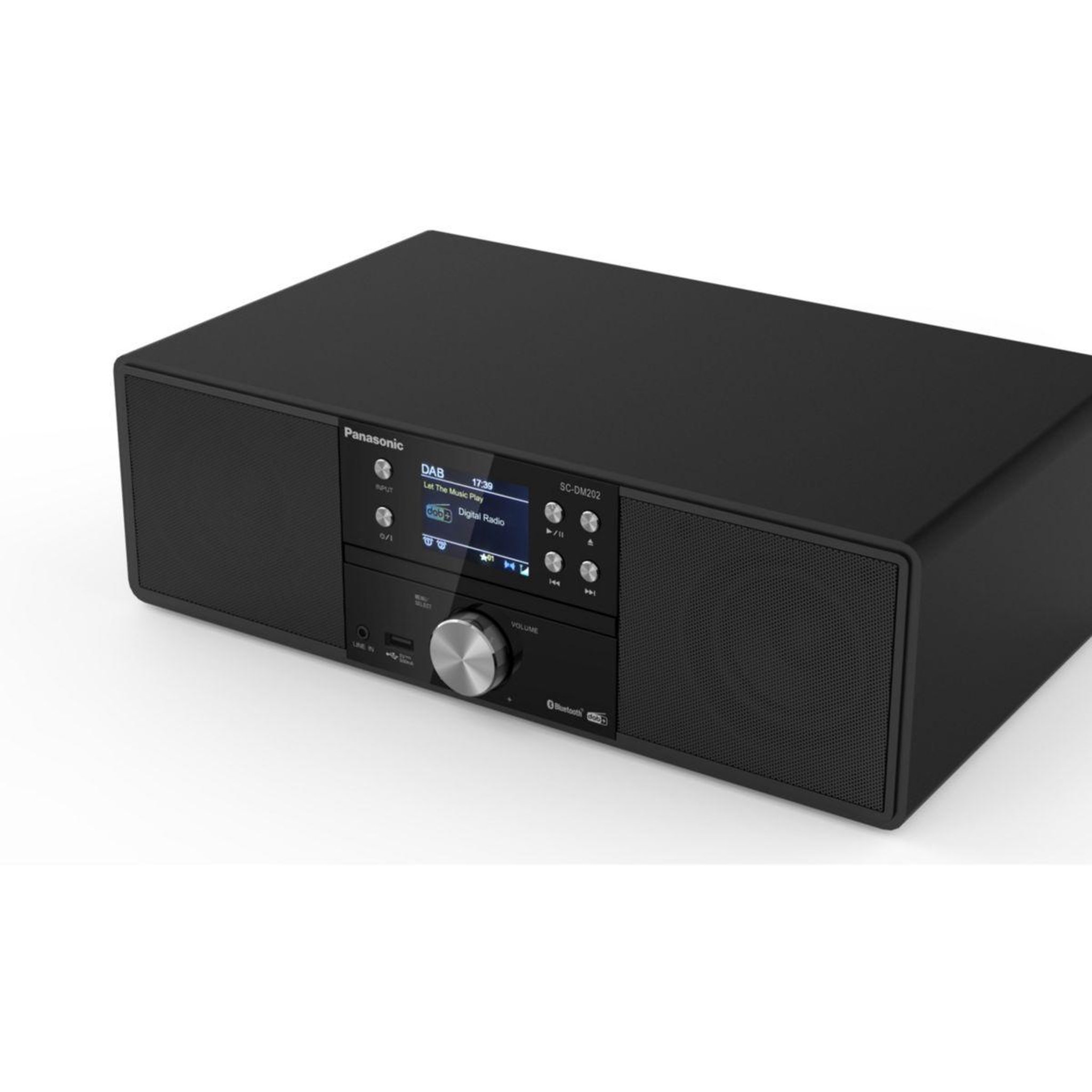 Voir la diapositive 5 : PANASONIC Chaîne hifi sc-dm202eg-k