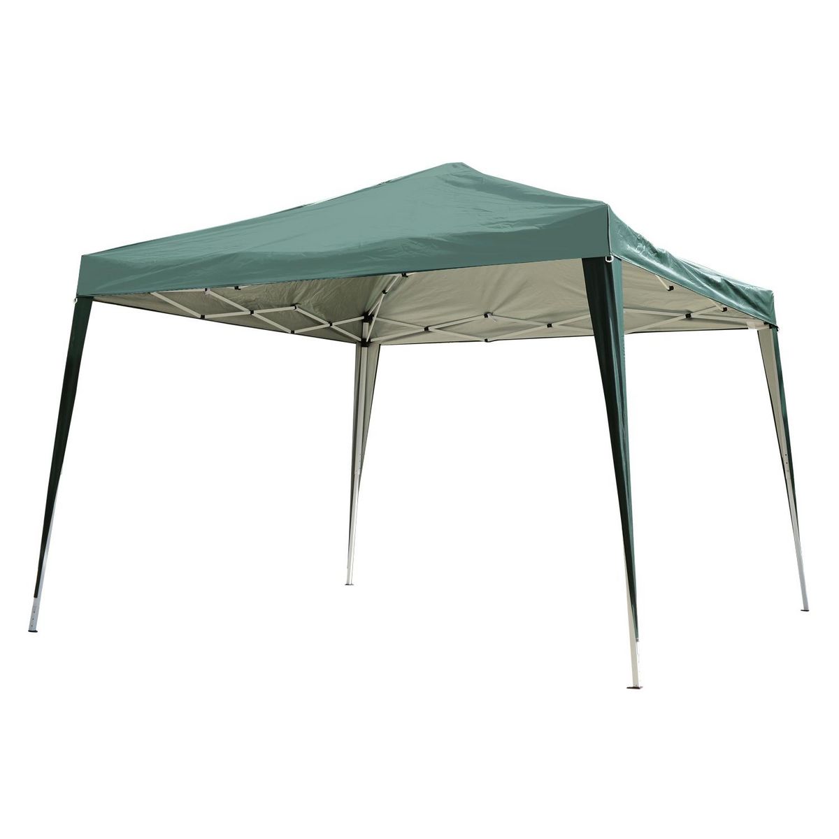 OUTSUNNY Tonnelle barnum de jardin pliant anti-UV + sac de transport acier Oxford 3 x 3 x 2,55 m vert