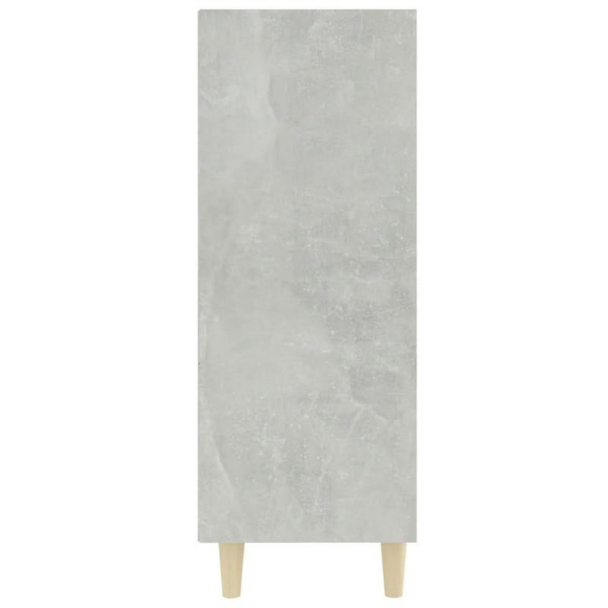 VIDAXL Buffet Gris béton 69,5x32,5x90 cm Bois d ingénierie