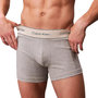 Voir la diapositive 2 : CALVIN KLEIN JEANS x3 Boxers /Blanc Homme Calvin Klein Jeans Trunk
