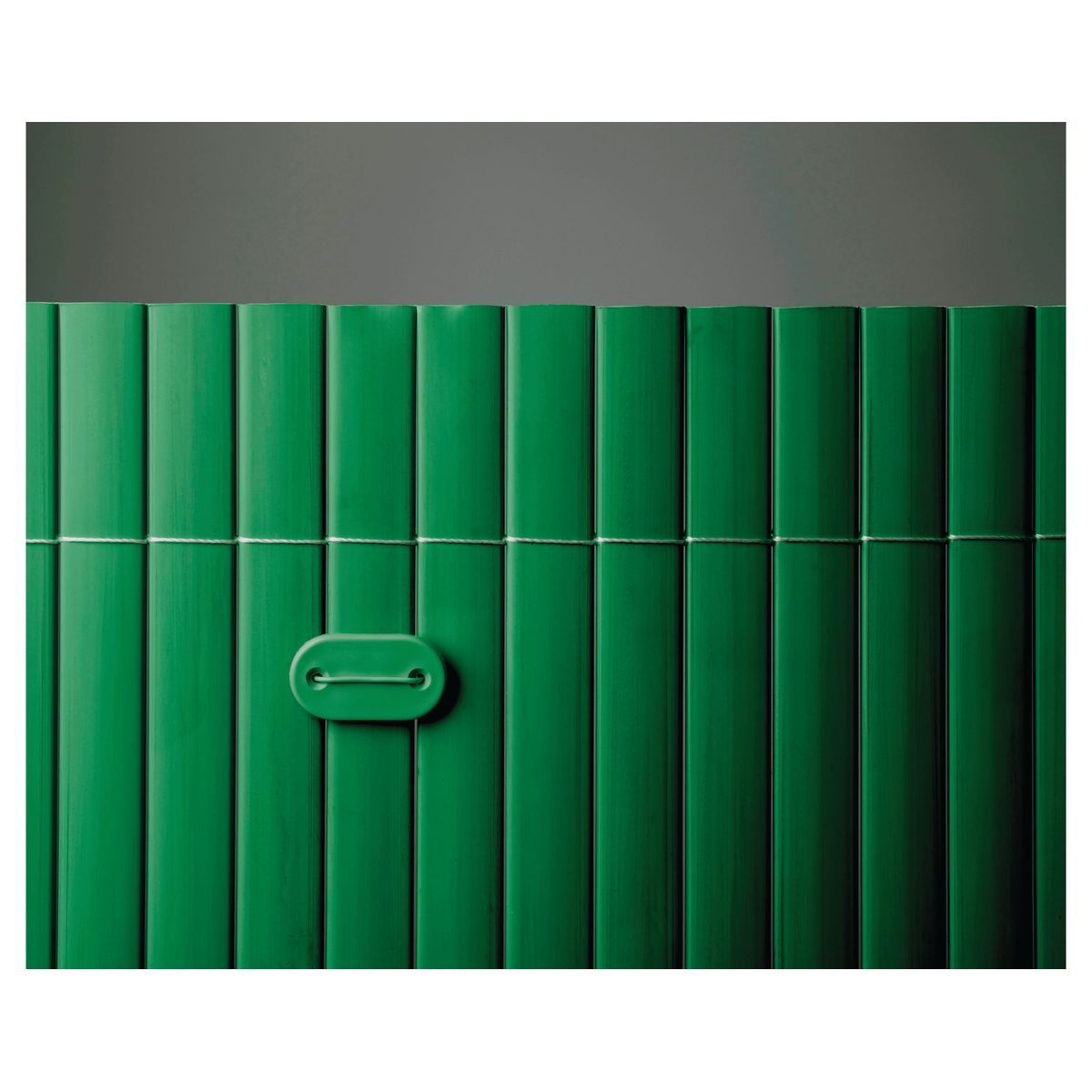 Catral Kit de fixation 26 pcs pour brise-vue vert