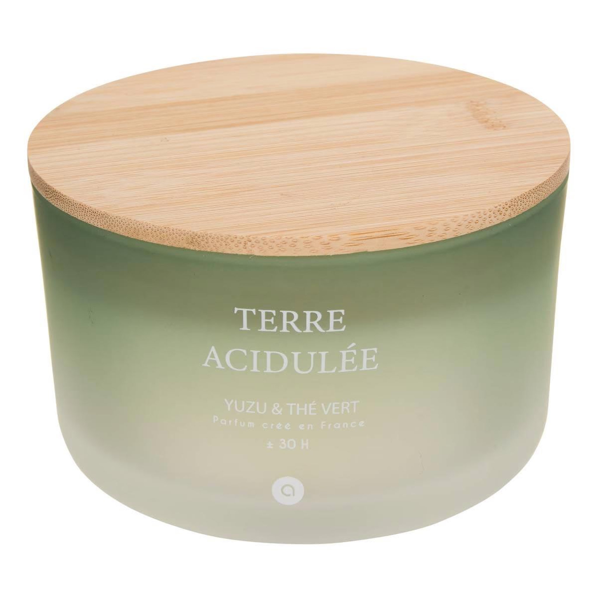 ATMOSPHERA Bougie parfumée en verre  sana  420g terre acidulée