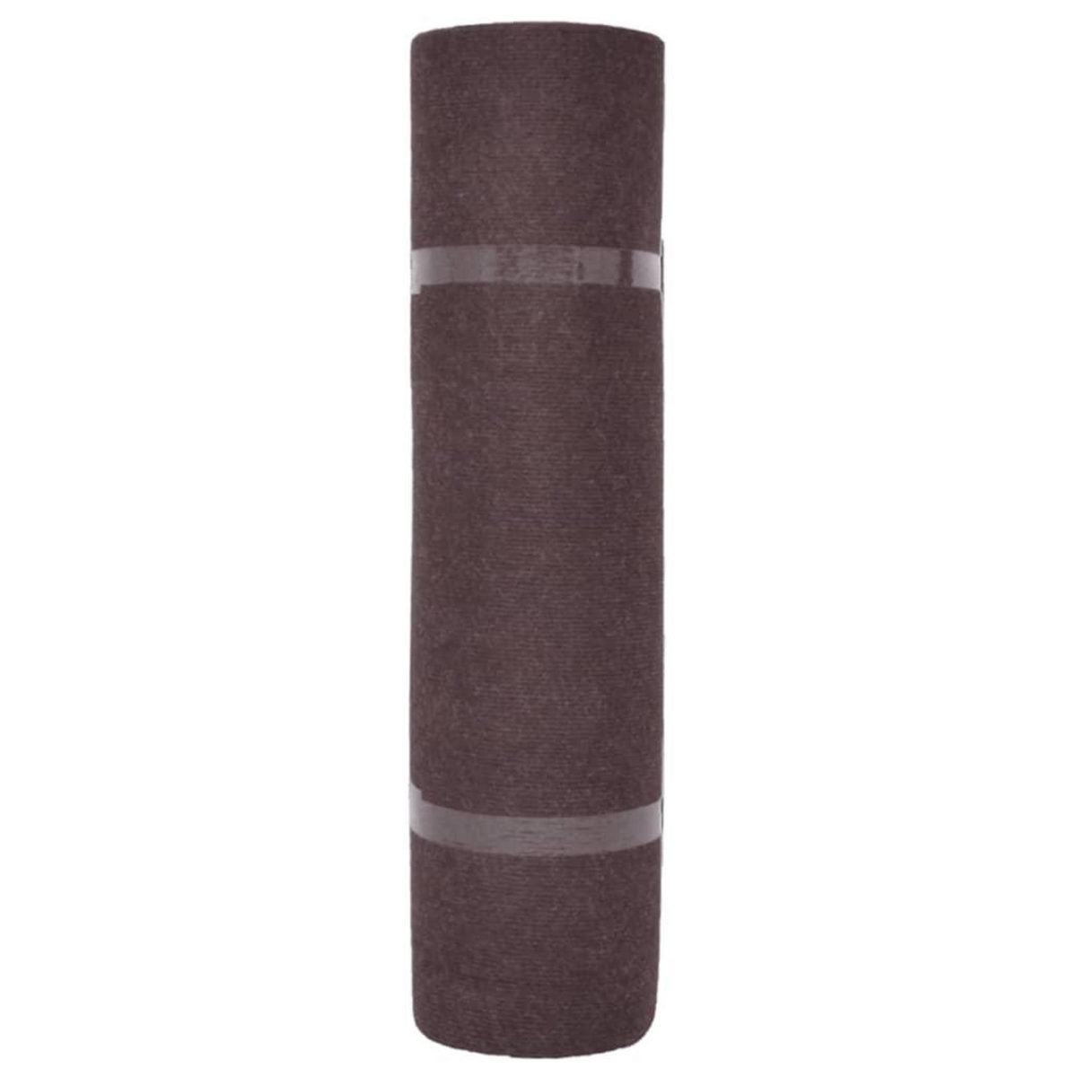 VIDAXL Tapis strie pour exposition 1,2x20 m Marron