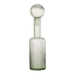 Paris Prix Bouteille Déco en Verre  Spiaggia  49cm Gris Vert