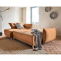 Voir la diapositive 2 : BEST MOBILIER Lena - canapé d'angle réversible 4 places - convertible avec coffre - en velours côtelé