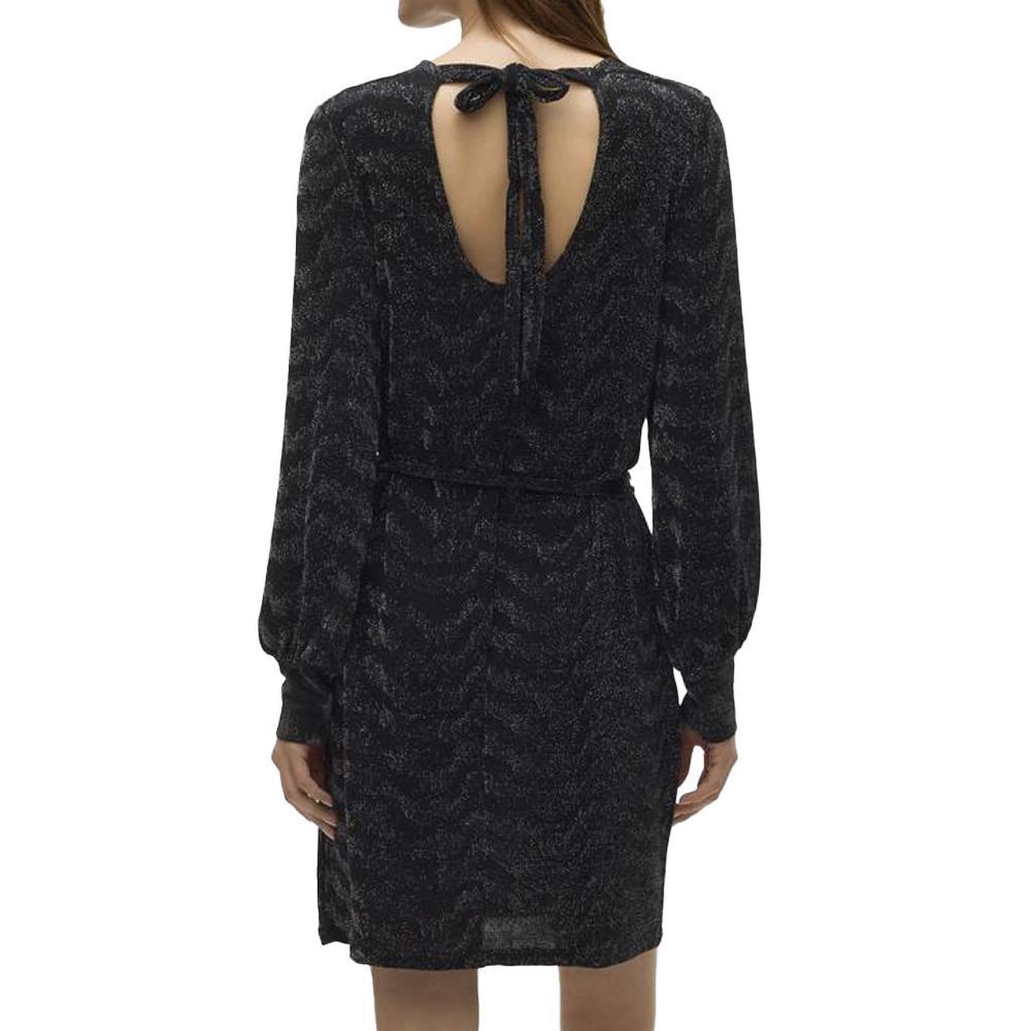 Voir la diapositive 2 : Vero Moda Robe Noir/Argent Femme Vero Moda Lucy