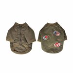 Paris Prix Vêtement pour Chien Déperlant  Bomber  35cm Kaki