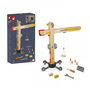 Voir la diapositive 1 : Juratoys-Janod Grande grue en bois 74 cm