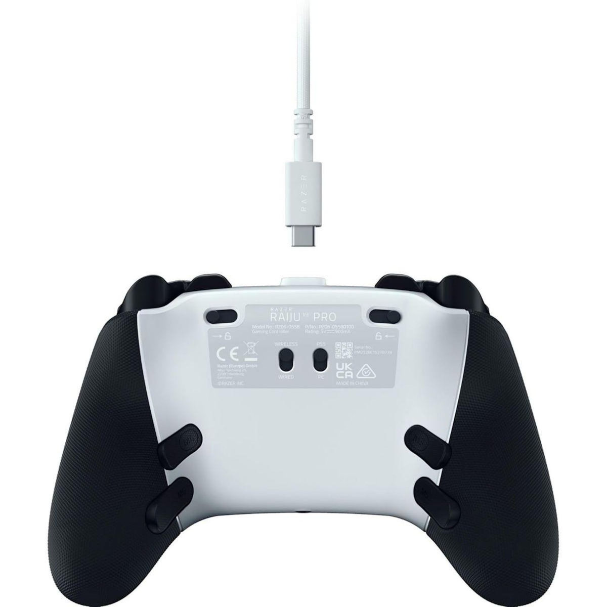 Razer Manette Raiju V3 Pro Blanc