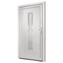 Voir la diapositive 4 : VIDAXL Porte d'entree blanc 98x190 cm PVC
