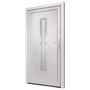 Voir la diapositive 4 : VIDAXL Porte d'entree blanc 98x190 cm PVC