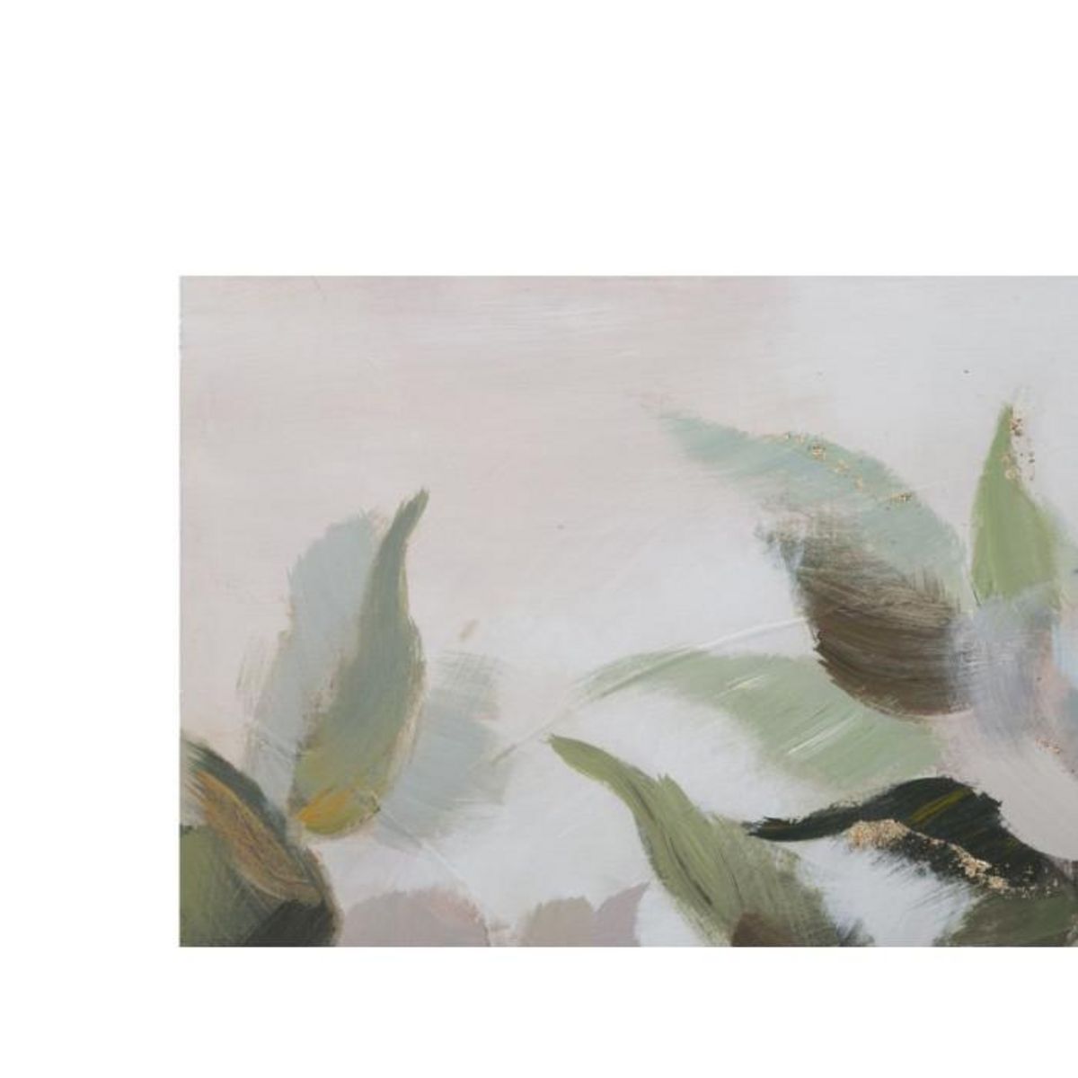 Paris Prix Toile Peinture Déco  Flower & Leaf  80x100cm Multicolore