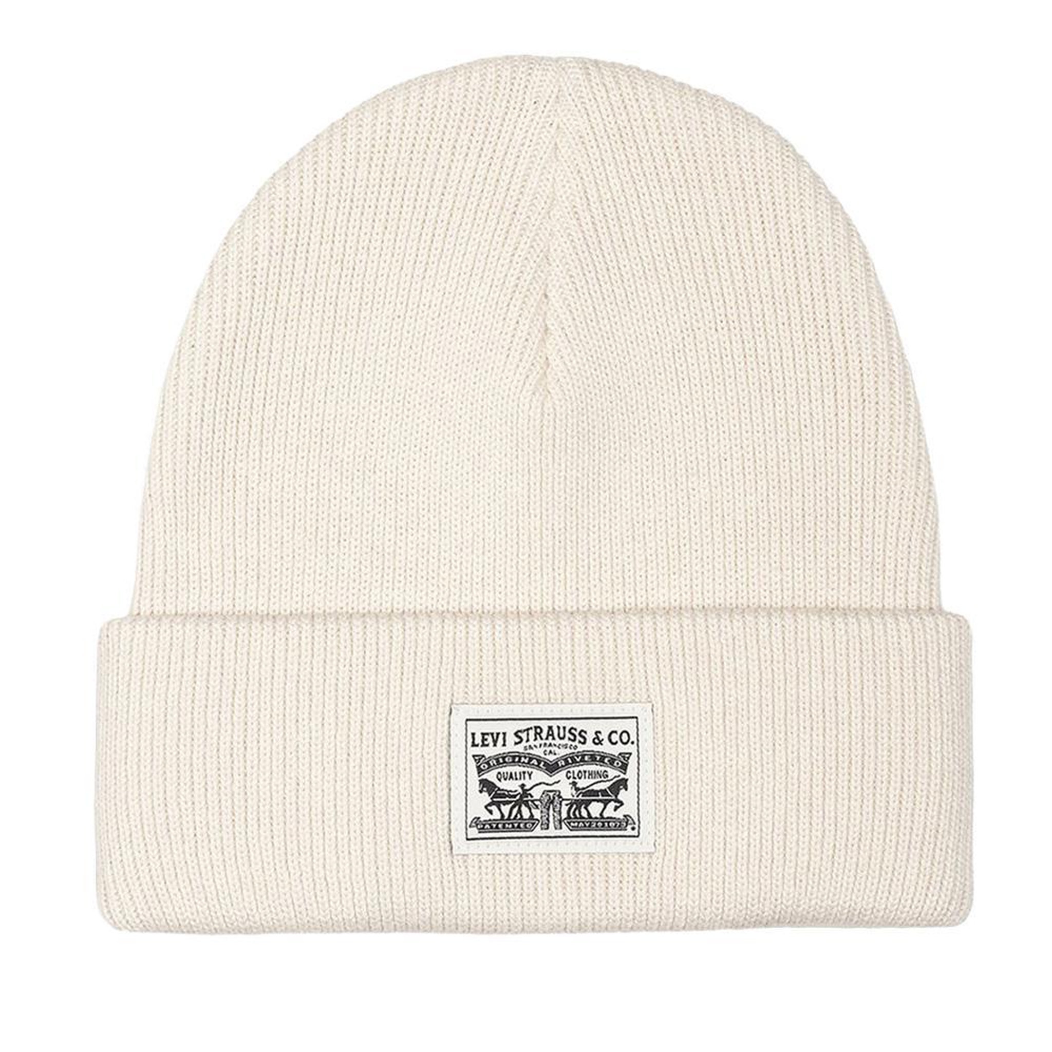 Levi's Bonnet Beige Homme Levi's Backpatch. Coloris disponibles : Beige