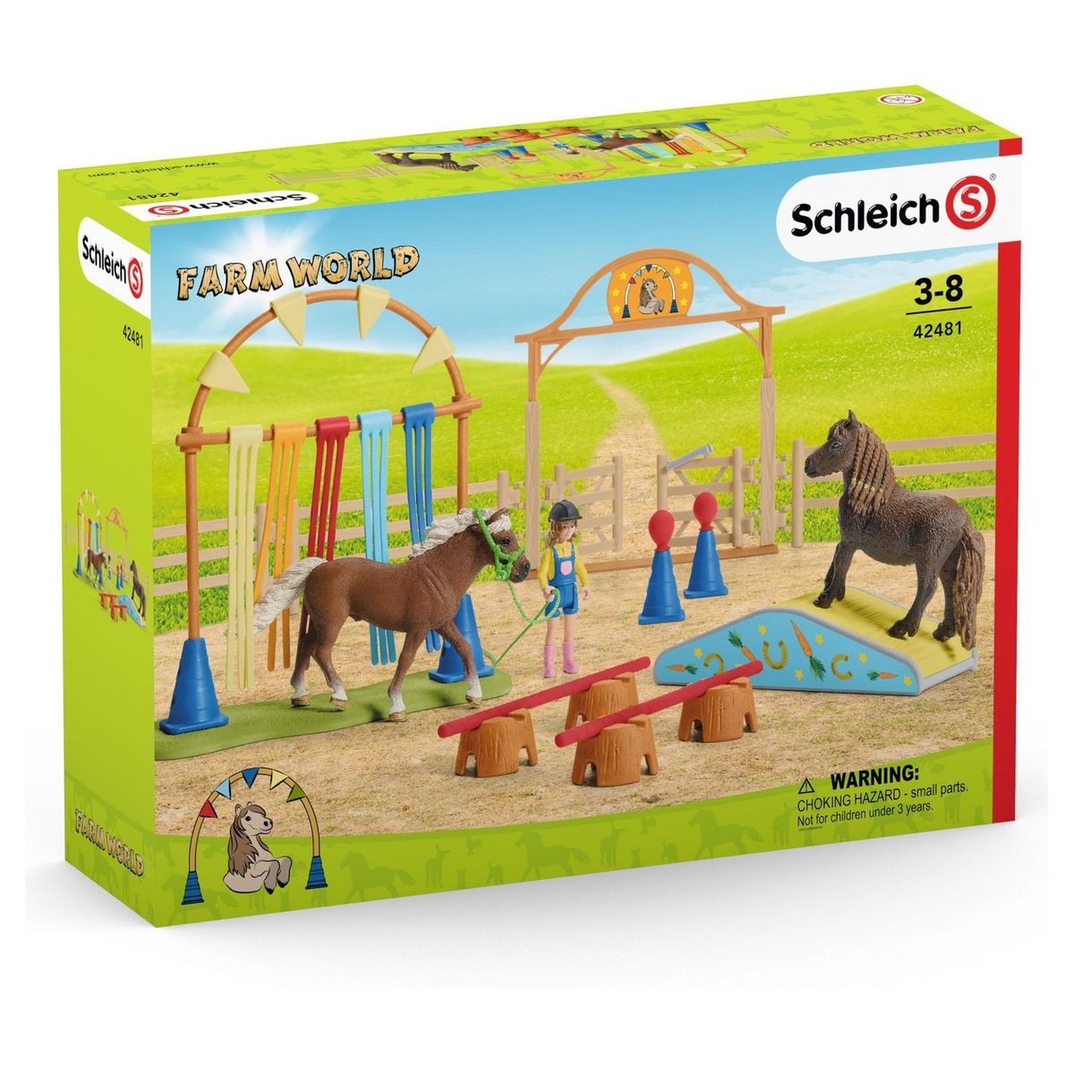 Schleich Entraînement d'agility pour poney Farm world