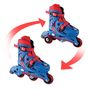 Voir la diapositive 1 : DARPEJE Rollers évolutifs 2 en 1 Spiderman - 27 à 30 cm