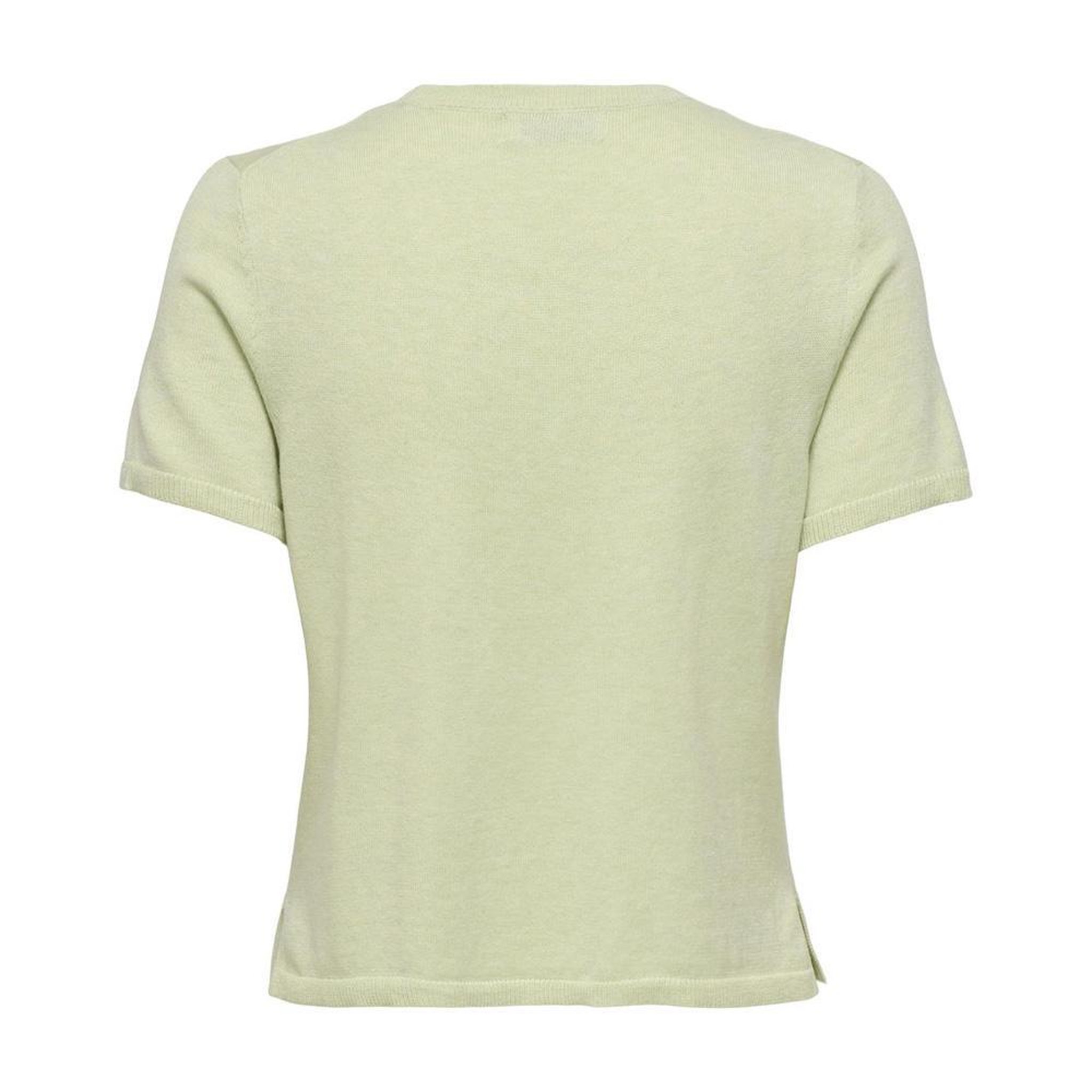 Voir la diapositive 2 : JACQUELINE DE YONG T-Shirt Vert Femme JDY Bodil