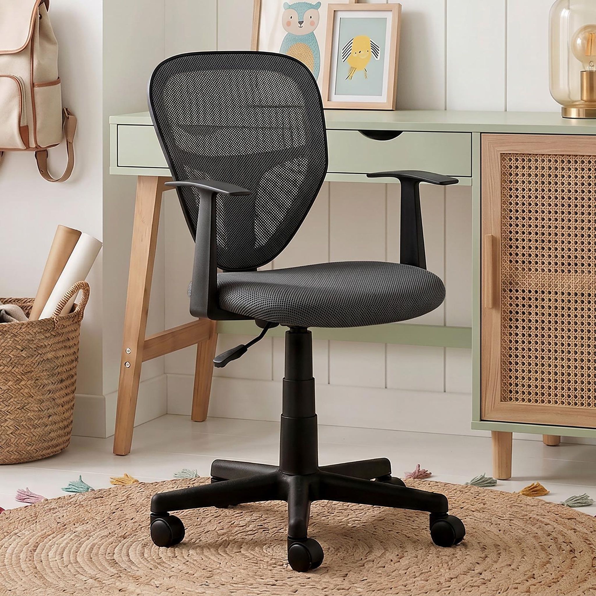 Voir la diapositive 2 : IDIMEX Chaise de bureau pour enfant STUDIO