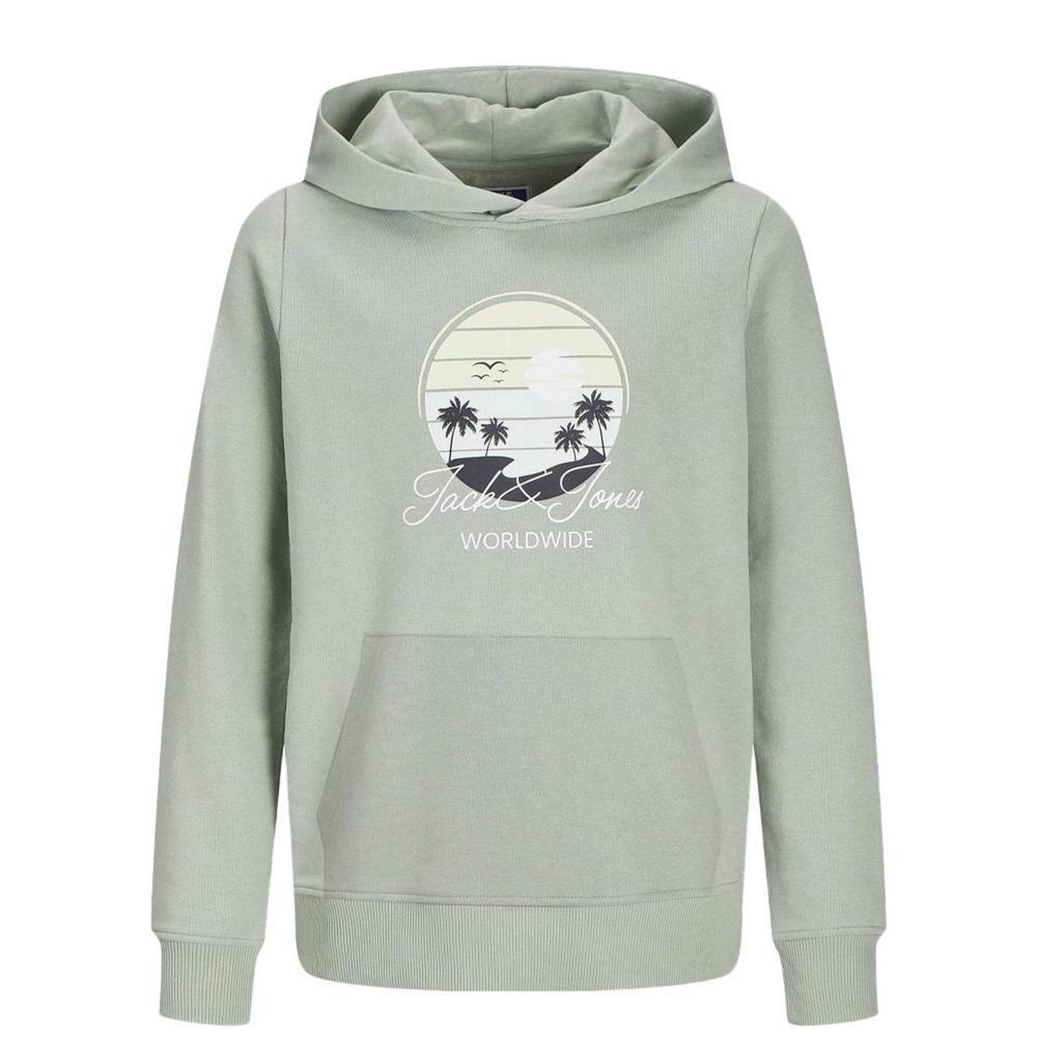 Jack & Jones Sweat Vert Garçon Jack & Jones Palm