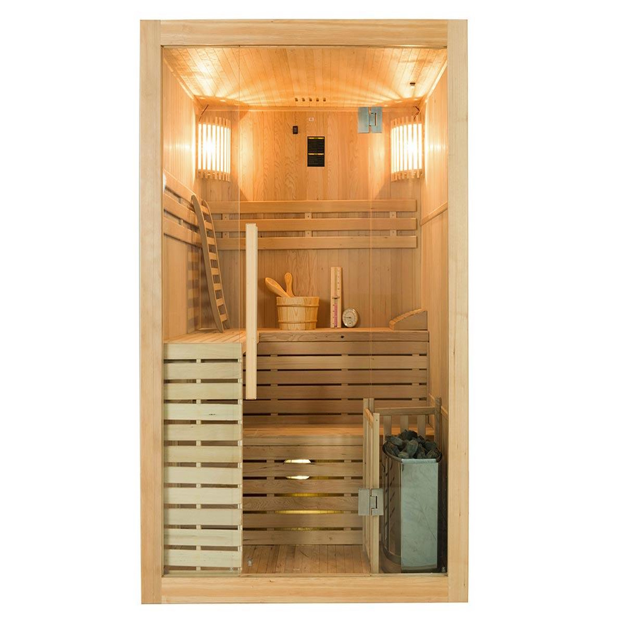 Voir la diapositive 5 : France Sauna Sauna traditionnel 4 places Sense - France Sauna