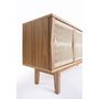 Voir la diapositive 2 : Paris Prix Buffet Design 4 Portes  Lilla  180cm Naturel