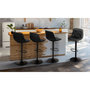 Voir la diapositive 6 : Lot de 4 tabourets de bar ajustables en hauteur MANHATTAN