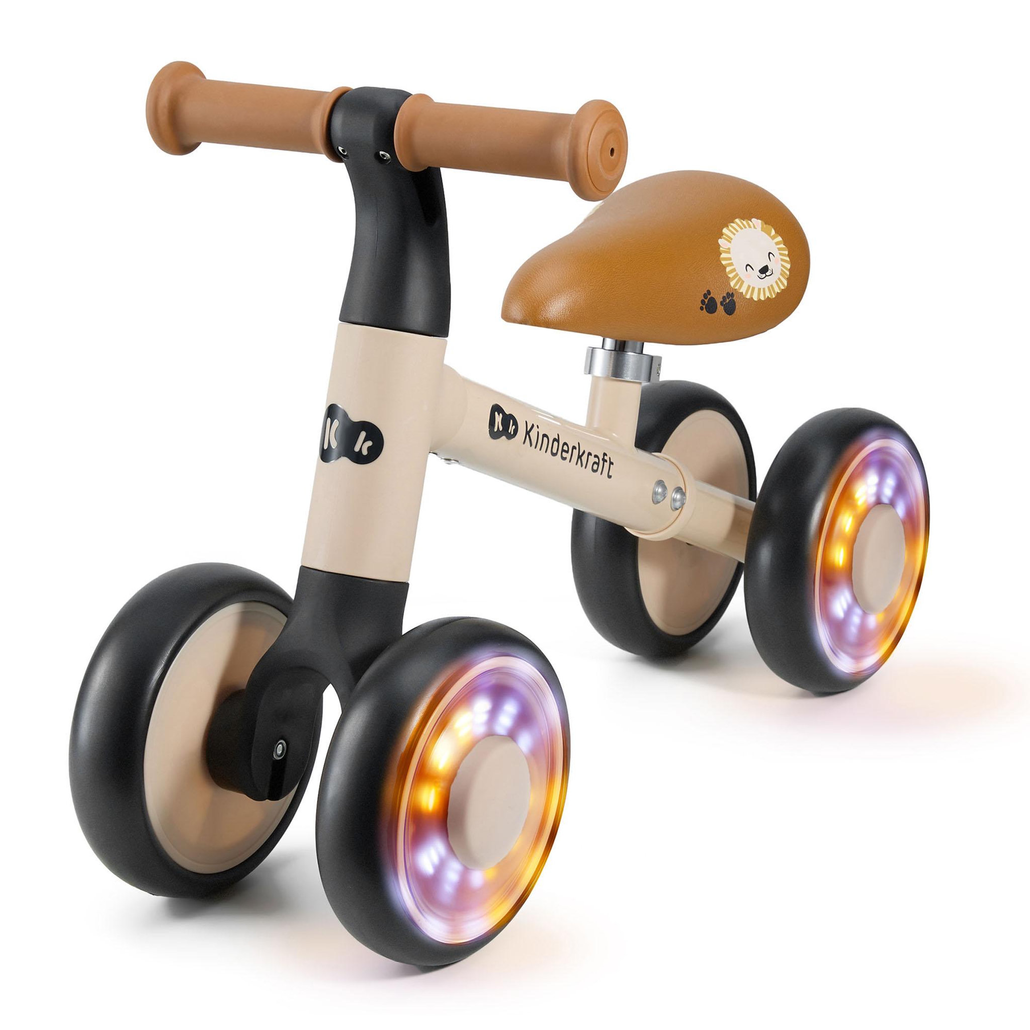 Voir la diapositive 1 : KINDERKRAFT Draisienne enfant roues led dès 2 ans