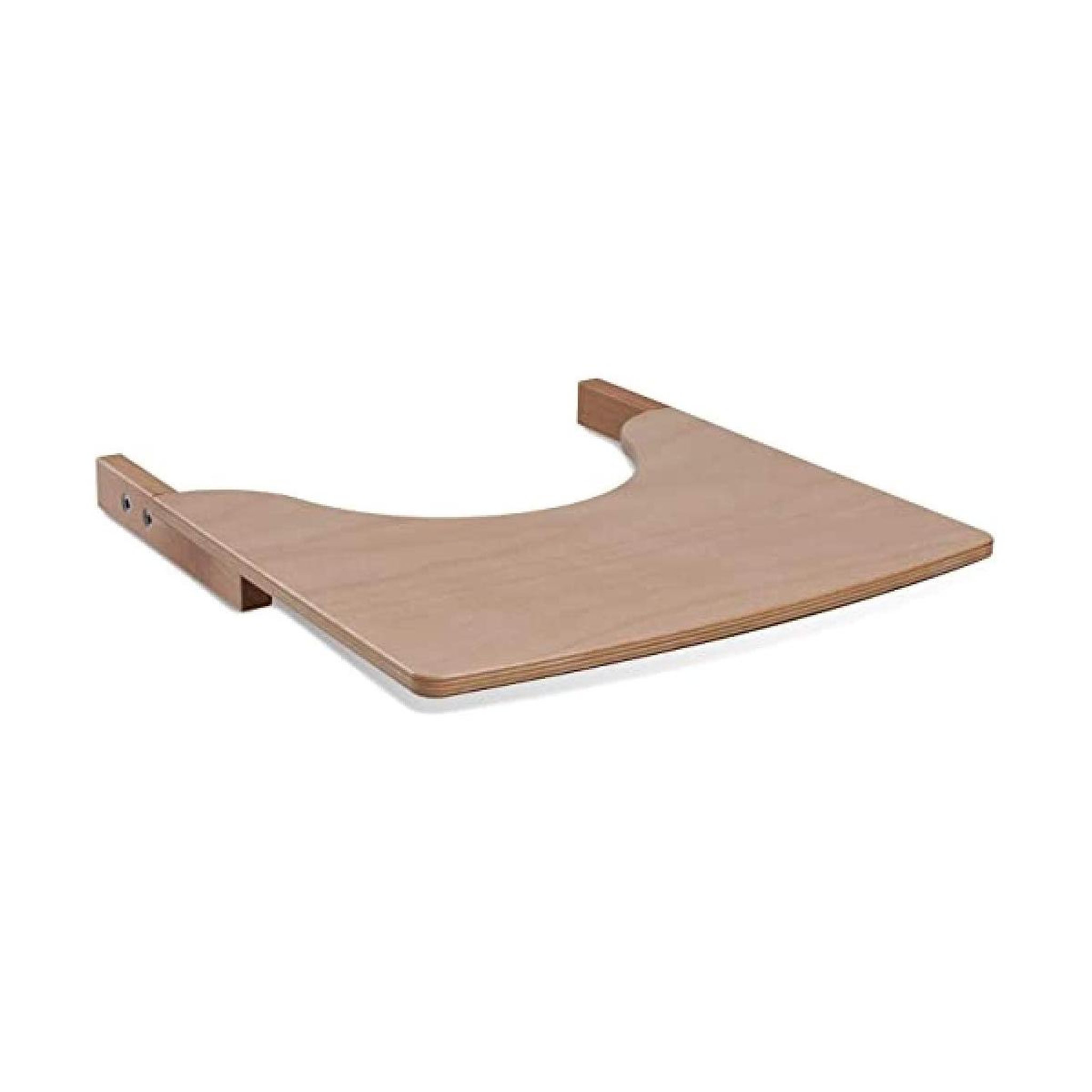 Voir la diapositive 4 : TISSI Chaise haute avec plateau en bois naturel