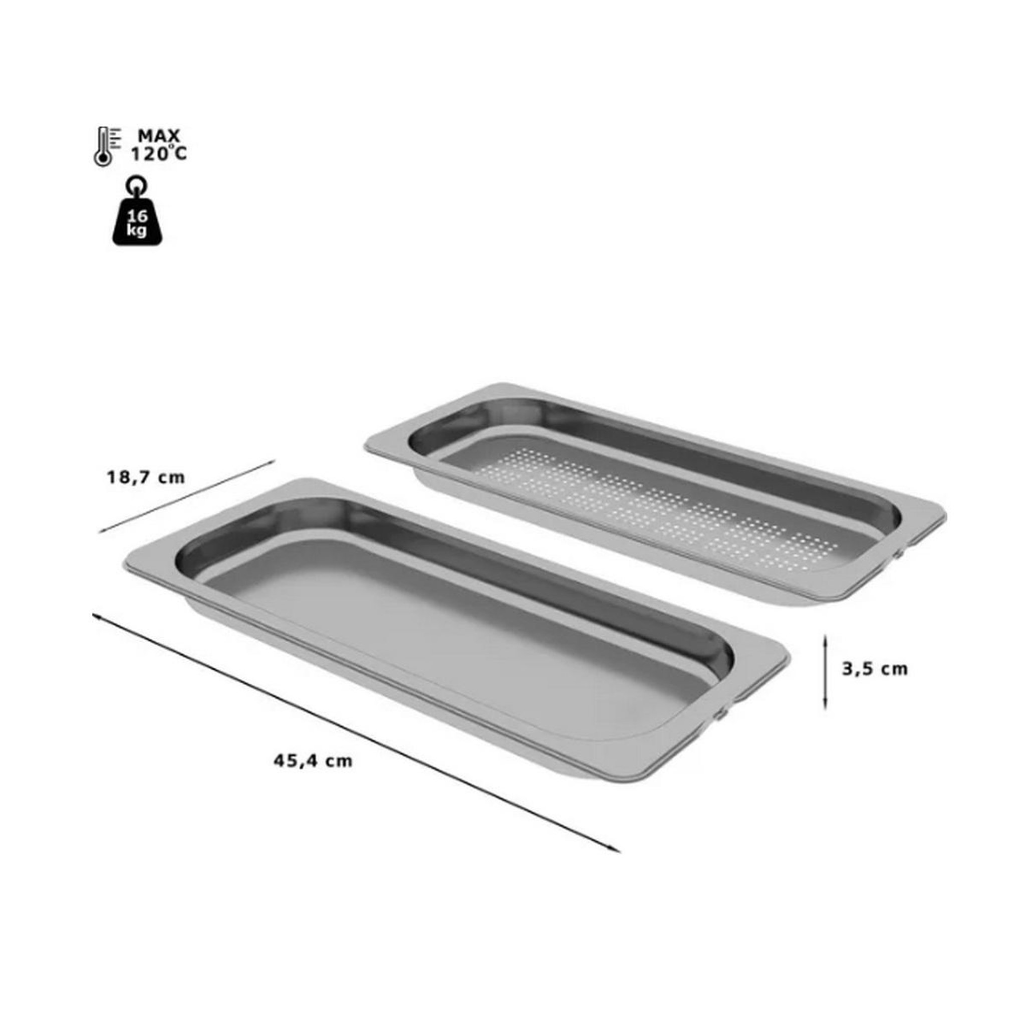 Voir la diapositive 2 : BOSCH Plat pour cuisson vapeur - hez66d52