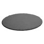 Voir la diapositive 2 : SECRET DE GOURMET Lot de 6 Assiettes Plates  Ardoise  28cm Gris