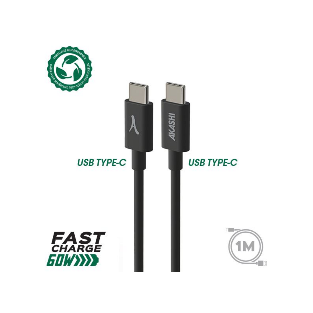 Akashi Connectique data AKASHI ALTECOTCBLK