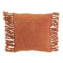 Voir la diapositive 2 : Paris Prix Coussin Déco à Franges  Gaufré  45x45cm Cuivre